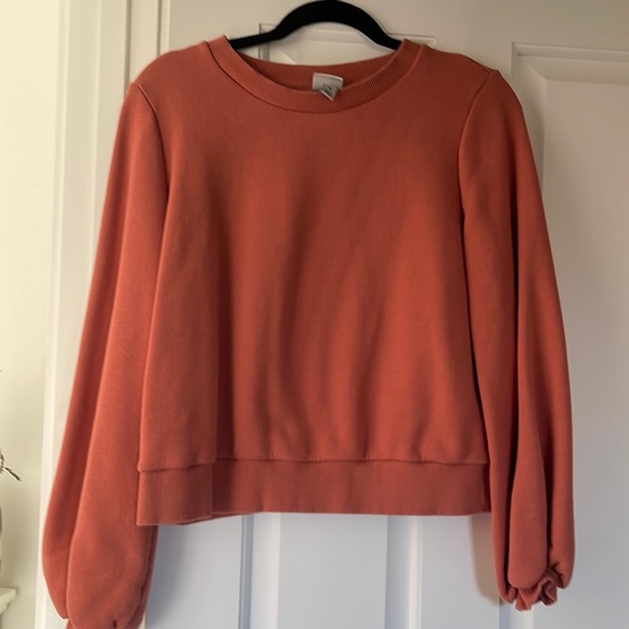 a new day Tops A New Day Balloon Sleeve Sweatshirt Poshmark